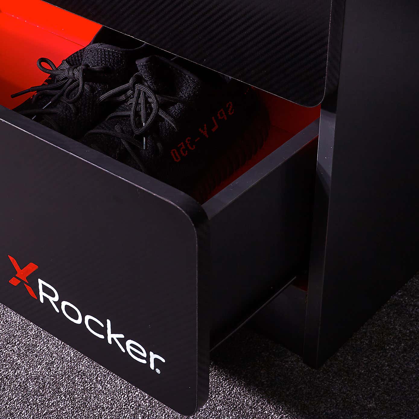 X Rocker Carbon Tek Wardrobe with Neo Fibre LED