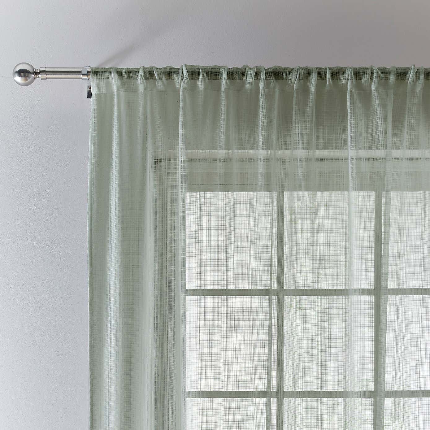 Aspen Slot Top Single Voile Panel