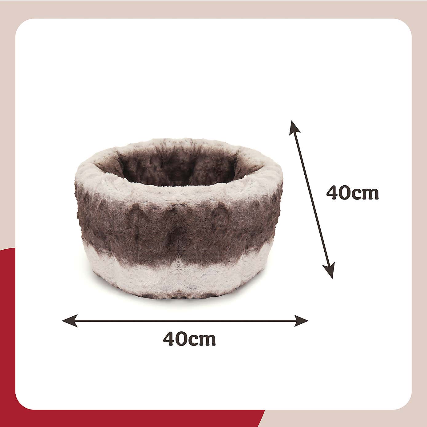 Rosewood Snuggle Cat Bed