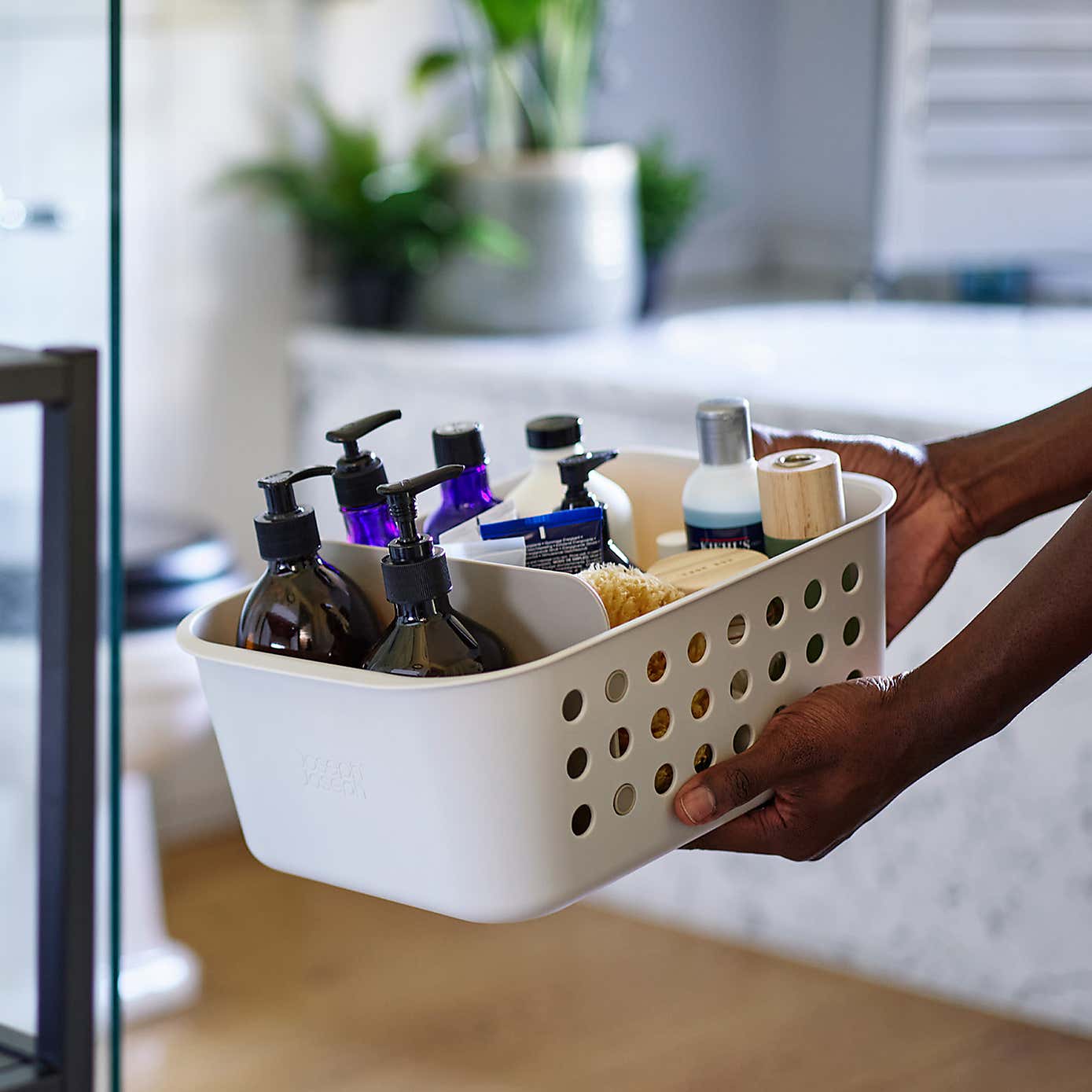 Joseph Joseph EasyStore Ecru Storage Basket