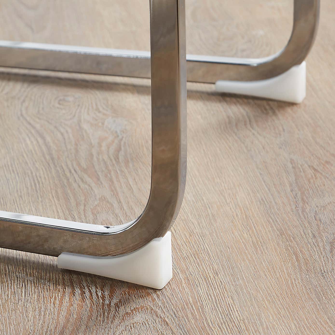 Jamison Set of 2 Dining Chairs Light Grey Velvet