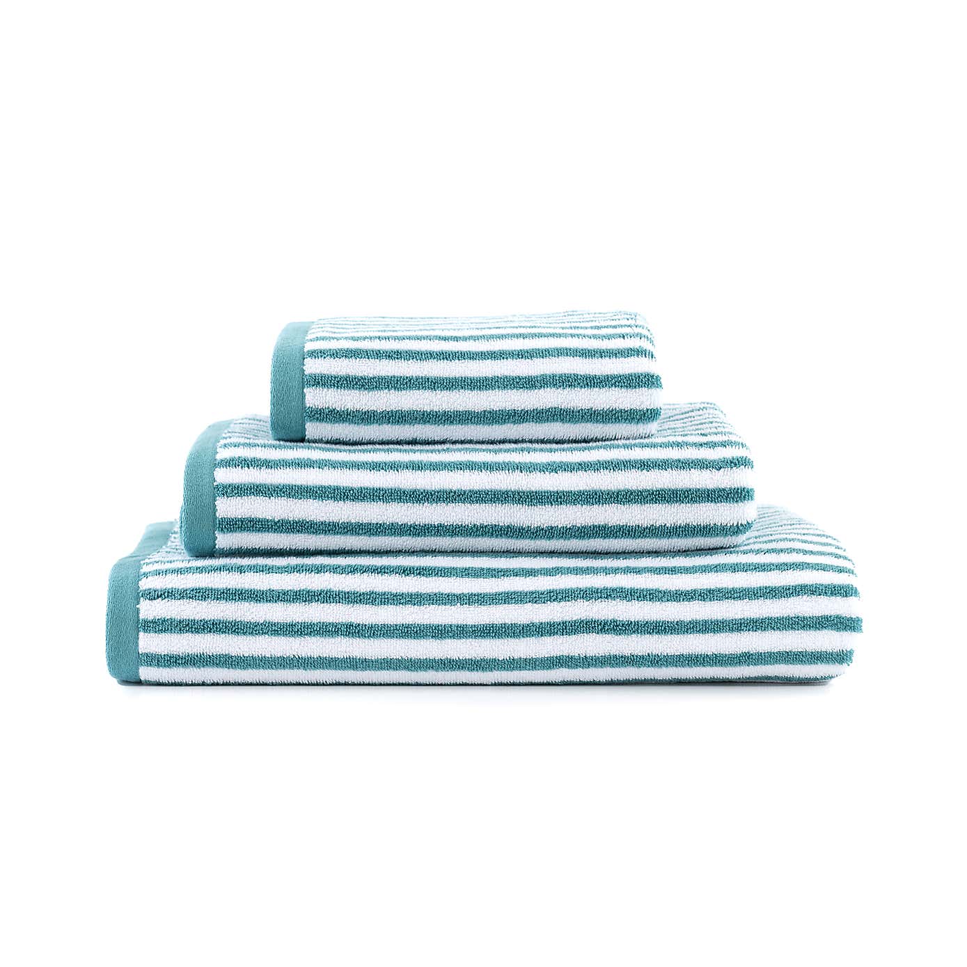 Reversible Striped Cotton Towel