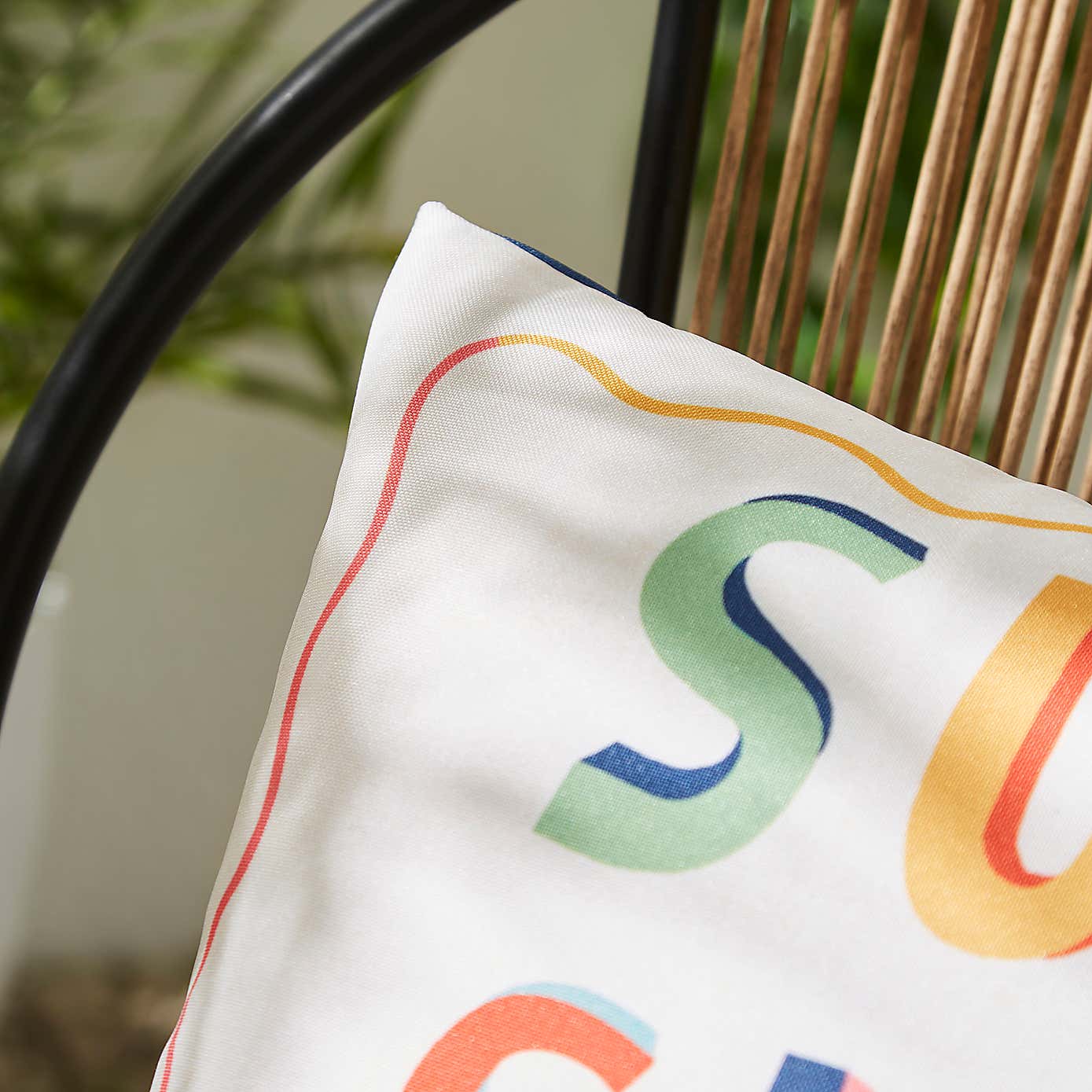 Sun Sun Sun Outdoor Square Cushion