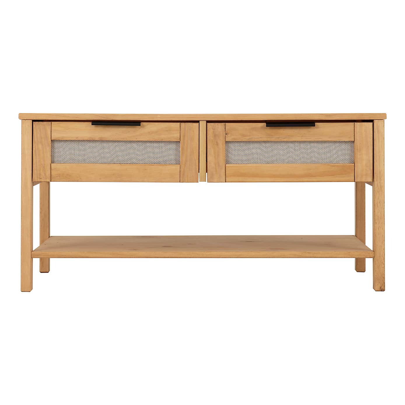 Corona Rattan 2 Drawer Coffee Table 