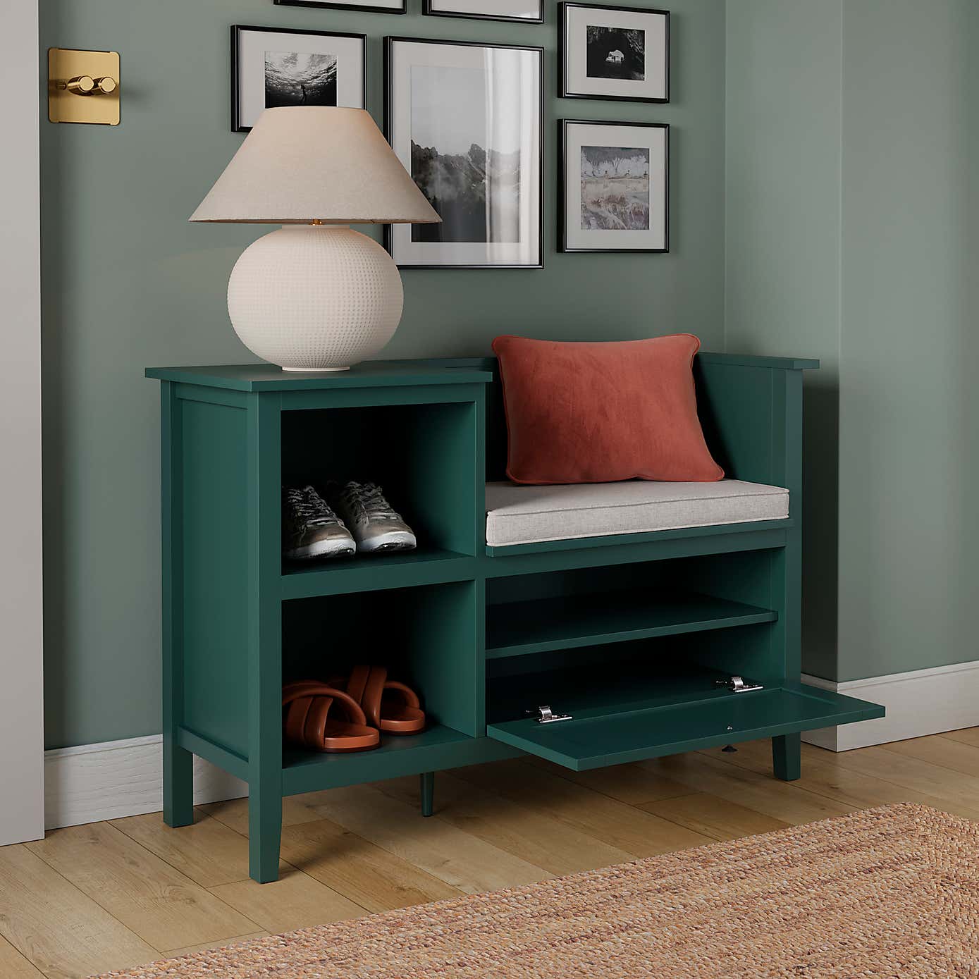 Lynton Storage Unit, Green