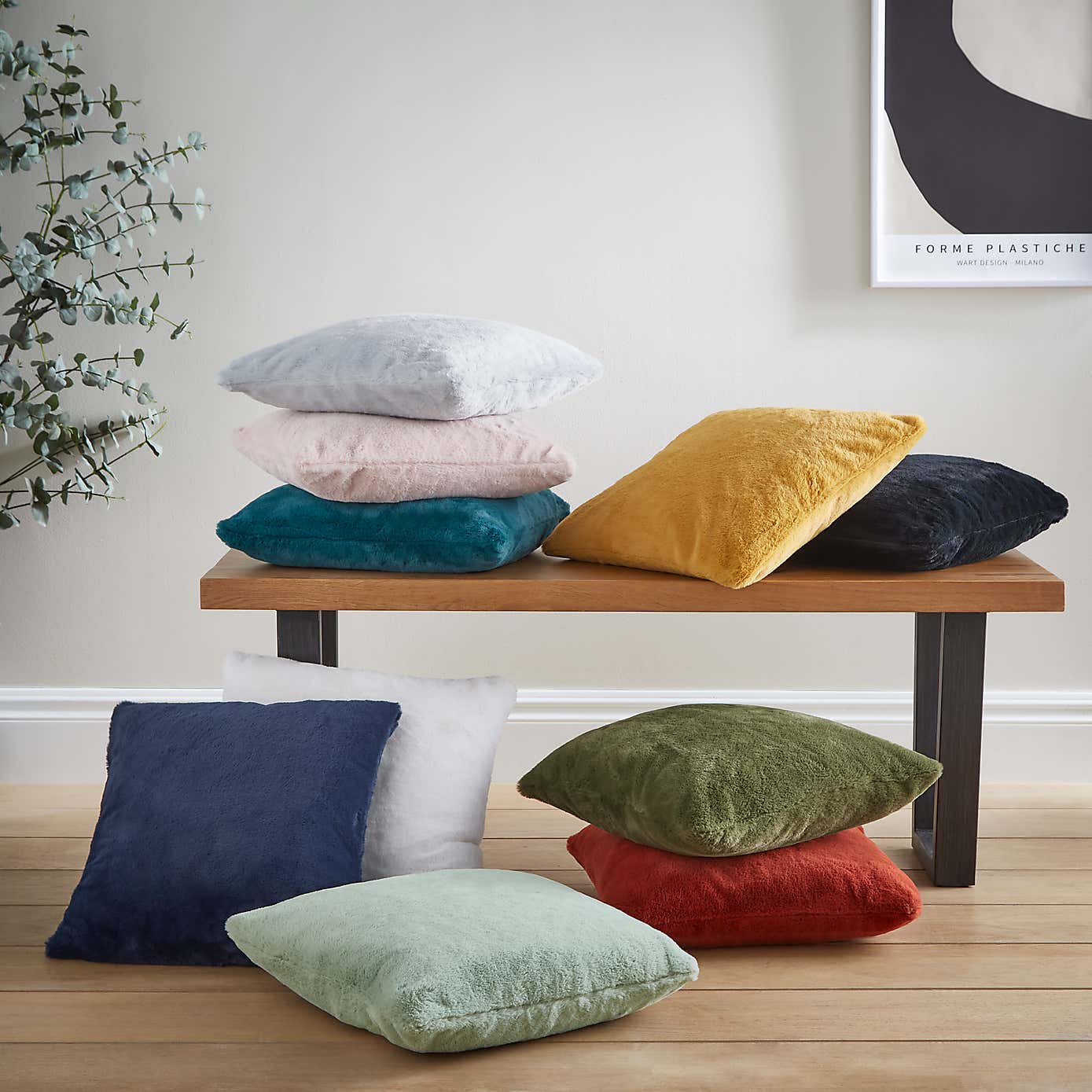 Adeline Faux Fur Cushion Cover