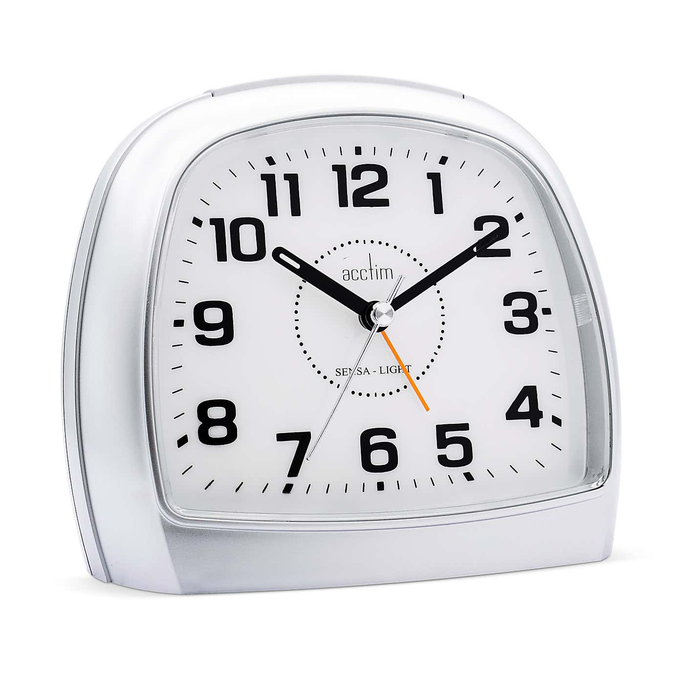 Acctim SensaLight Three Analogue Alarm Clock Smartlite White