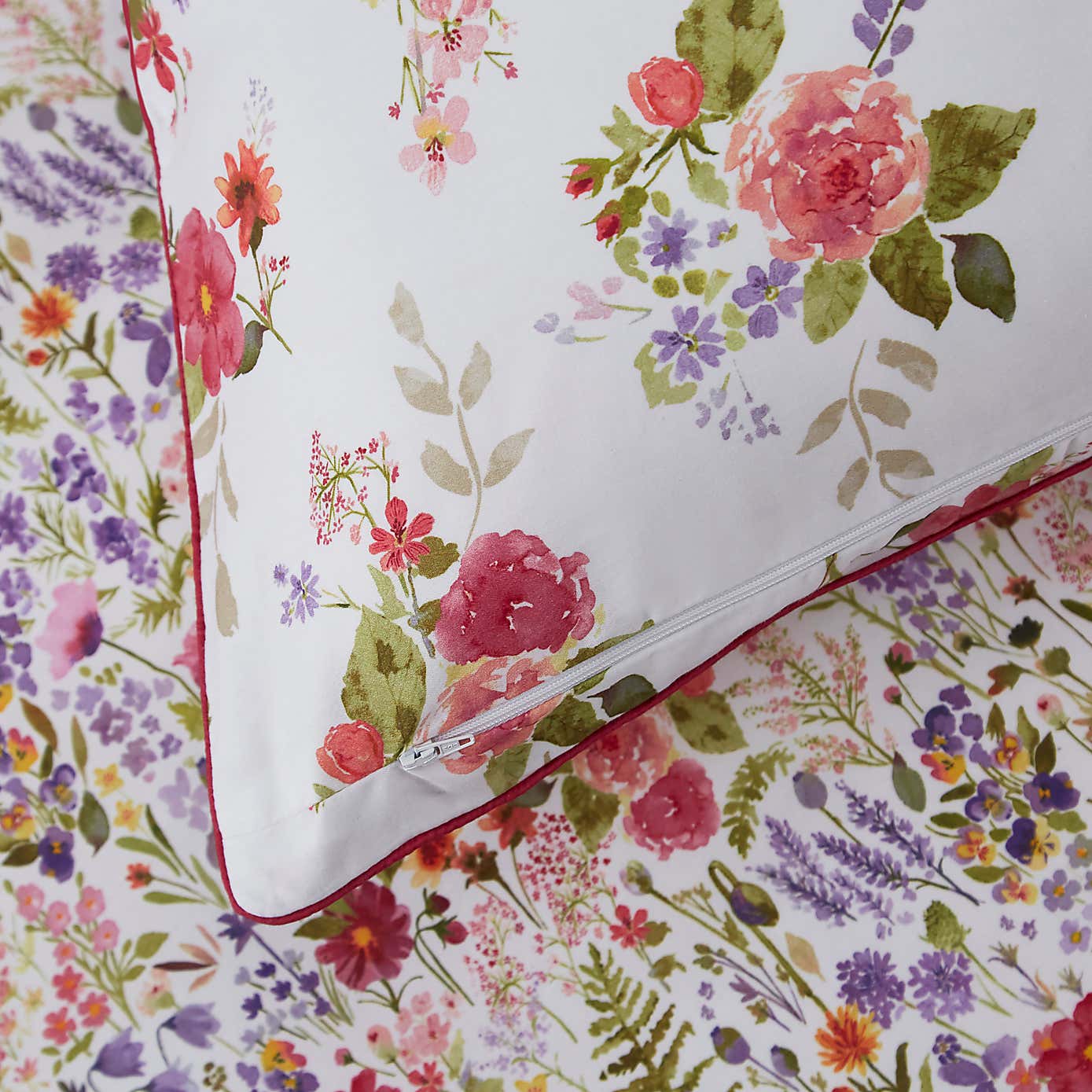 Dorma Modern Ditsy 300 Thread Count Standard Pillowcase Pair