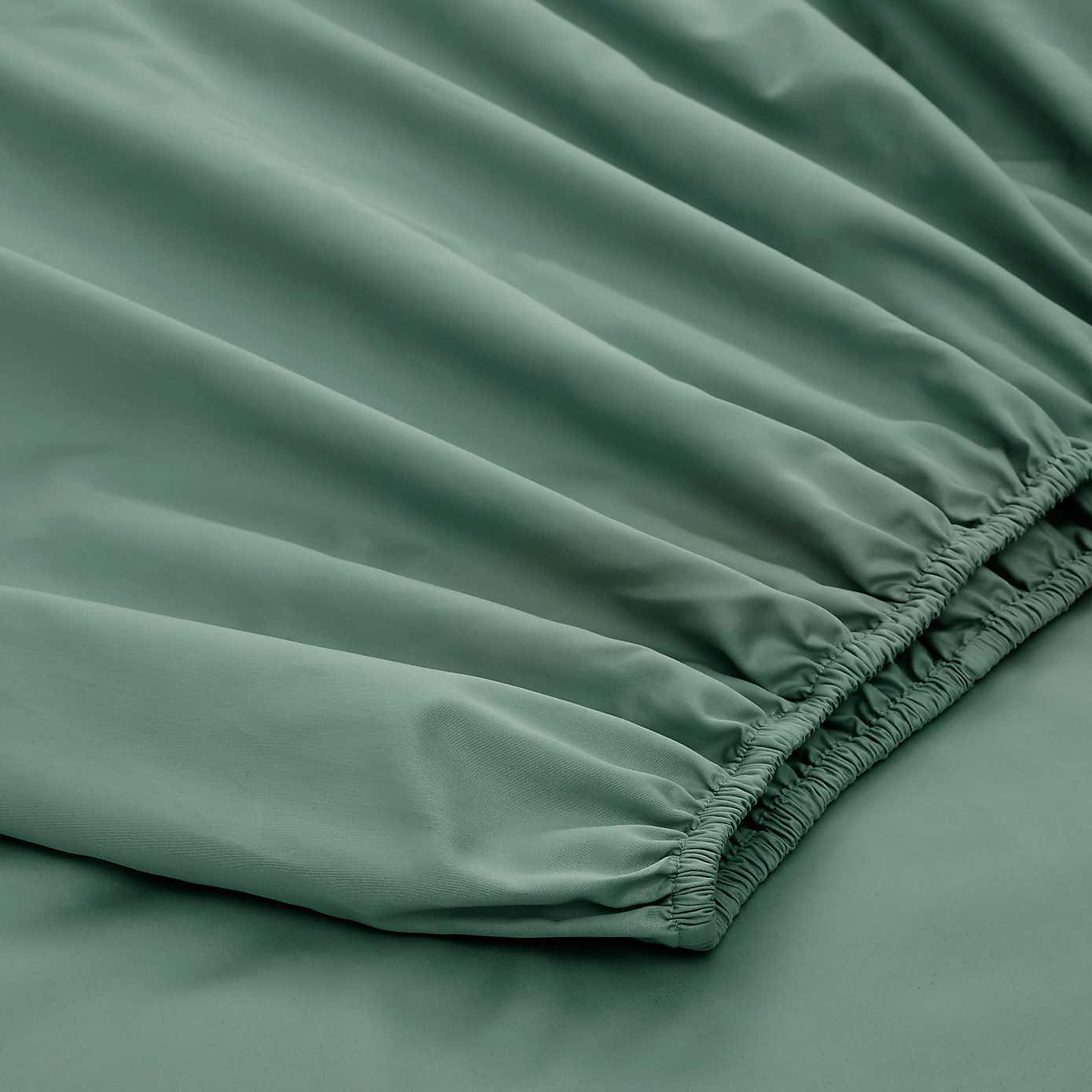 Dorma 500 Thread Count 100% Cotton Sateen Plain Fitted Sheet