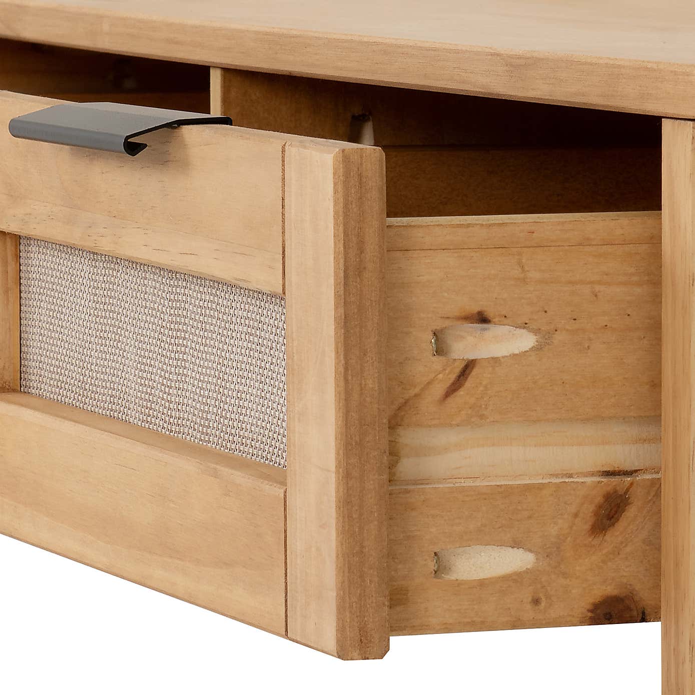 Corona Rattan 2 Drawer Coffee Table 