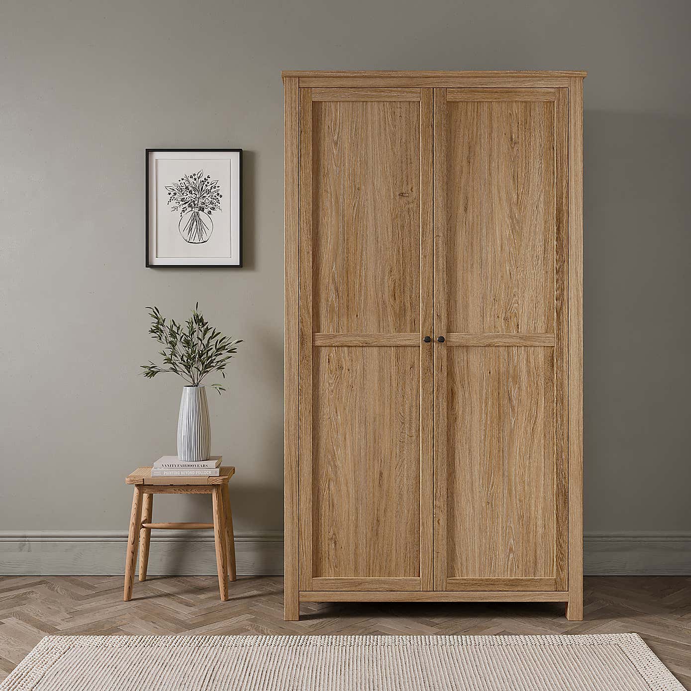 Olney Double Wardrobe