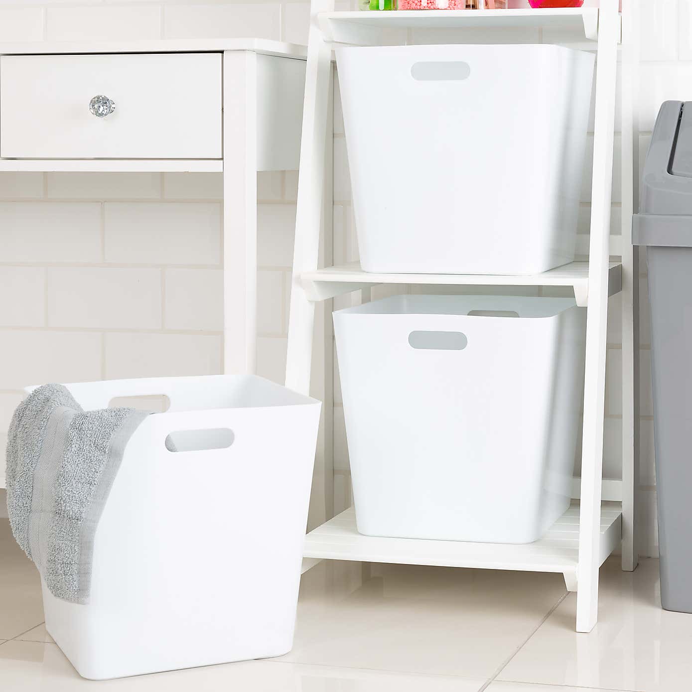 Wham Studio Set of 3 Storage Baskets, 15.01