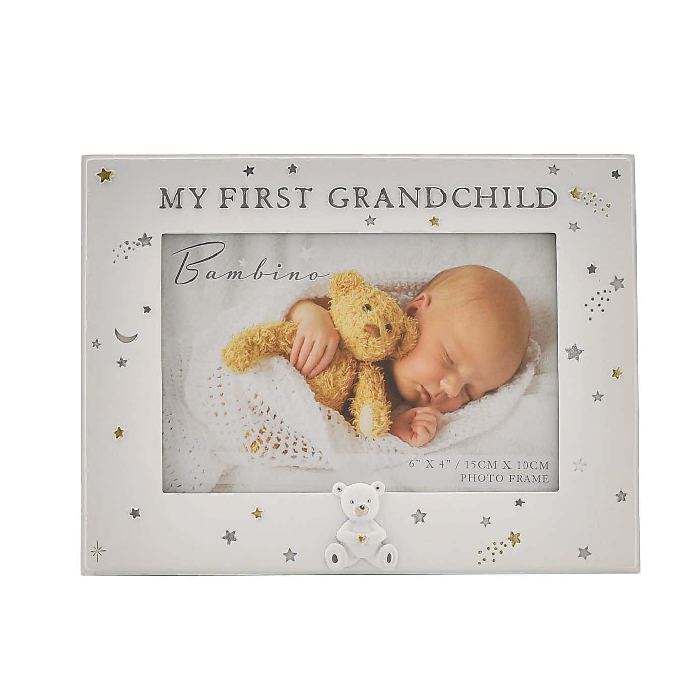 Bambino Resin First Grandchild Photo Frame
