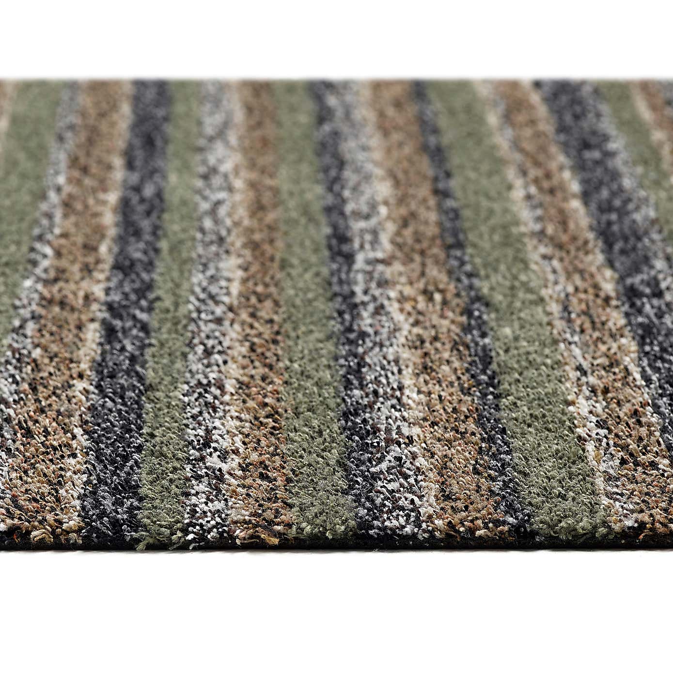 Marvel Striped Washable Cotton Utility Mat