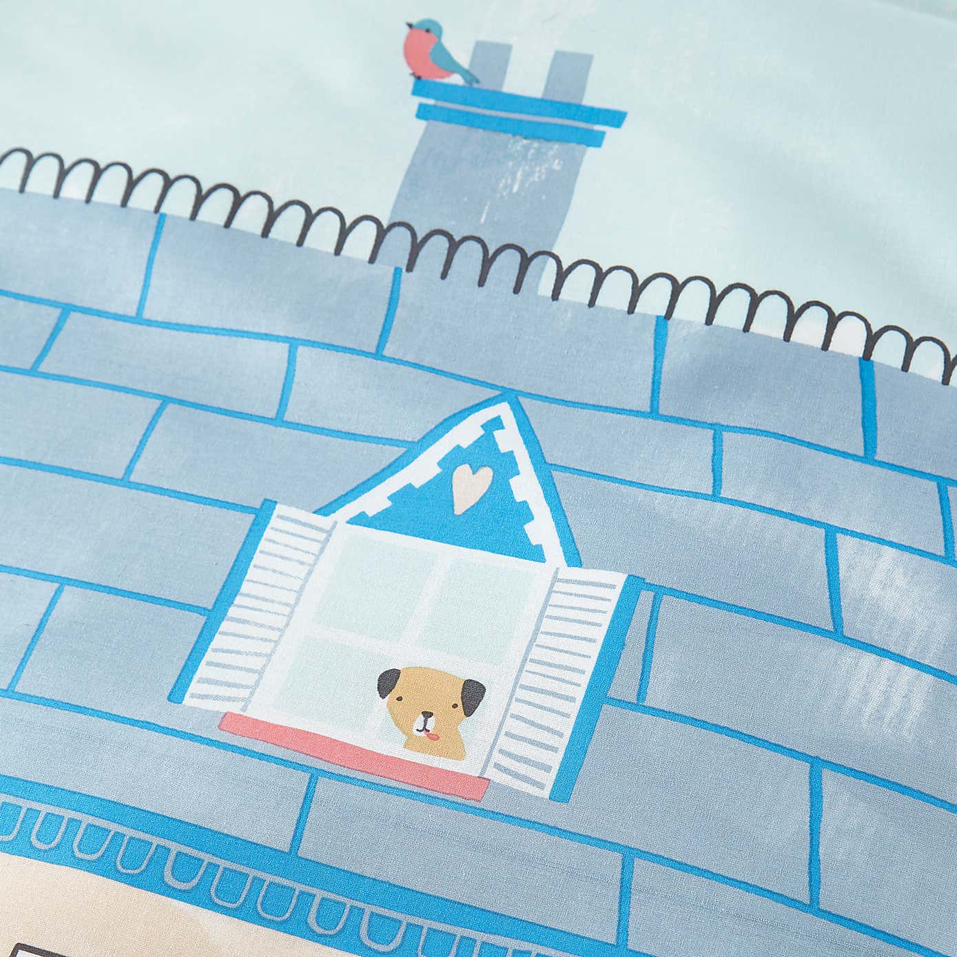 Dolls House Duvet Cover and Pillowcase Set