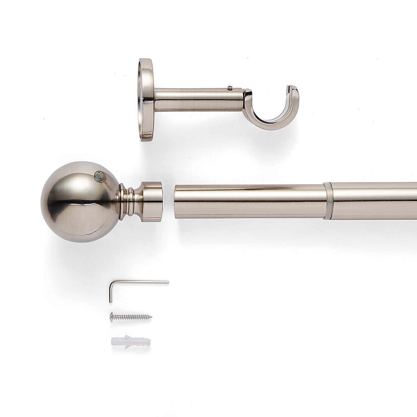 Ashton Metal Extendable Eyelet Curtain Pole