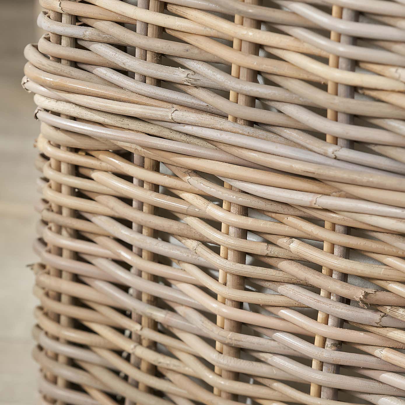 Set of 2 Kubu Rectangular Laundry Baskets