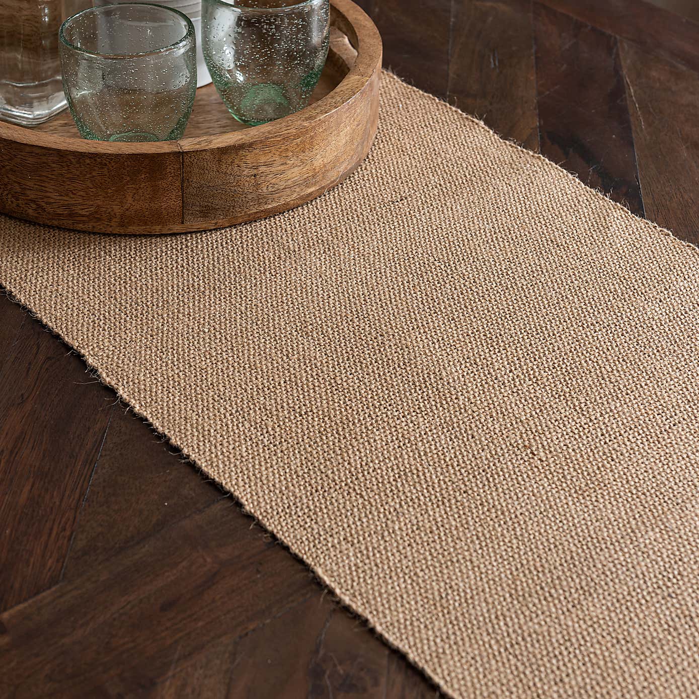 Jute Woven Table Runner