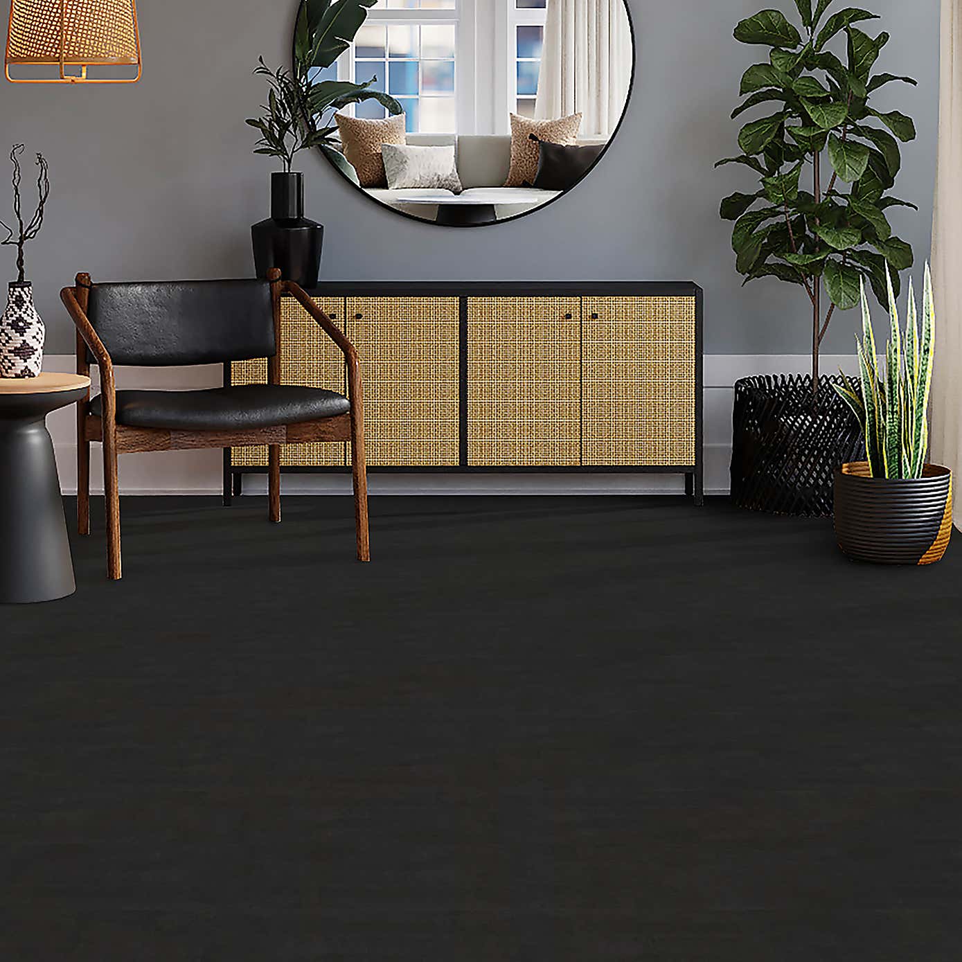 Slater Self Adhesive Oversized Floor Tiles