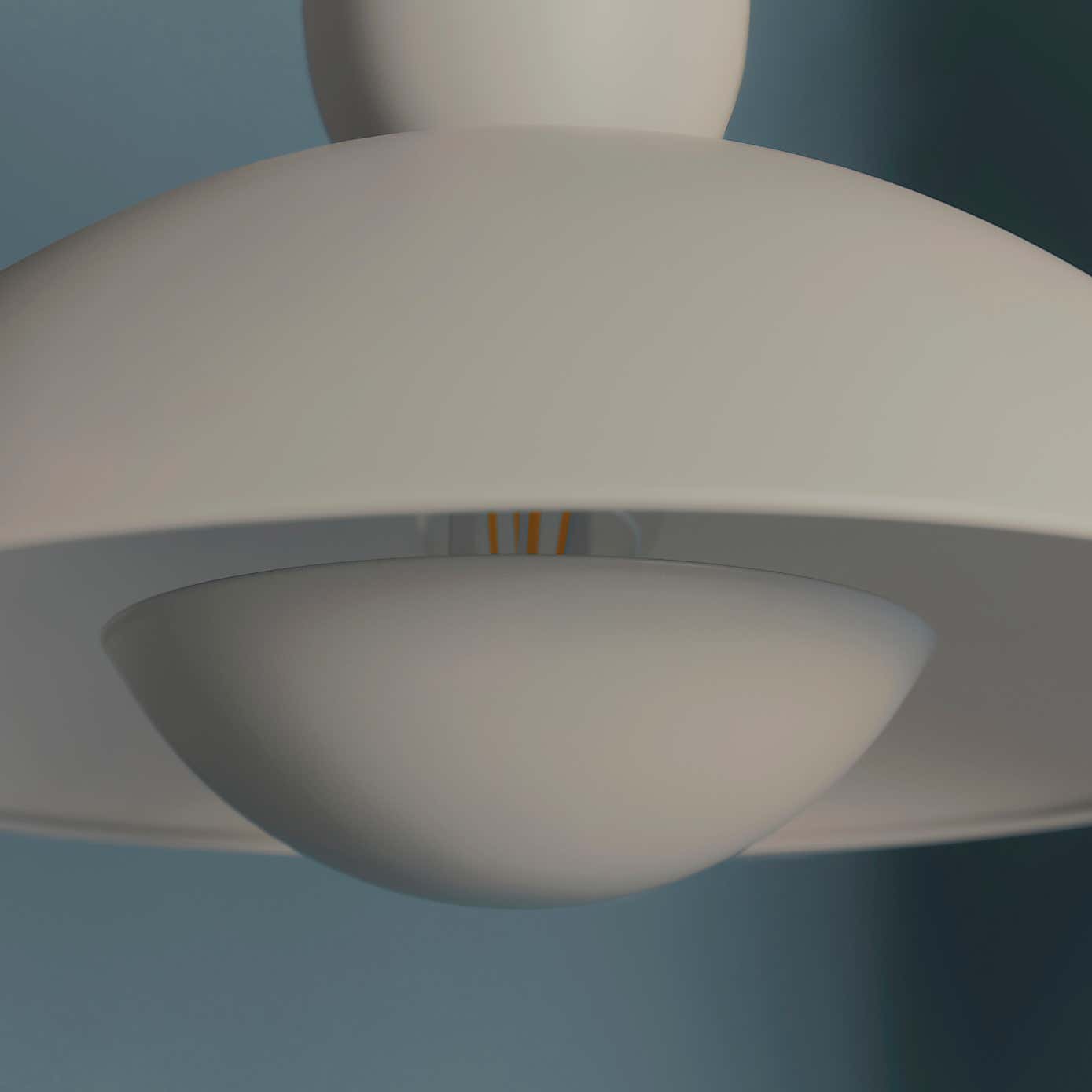 Elements Levi Metal Easy Fit Pendant Shade