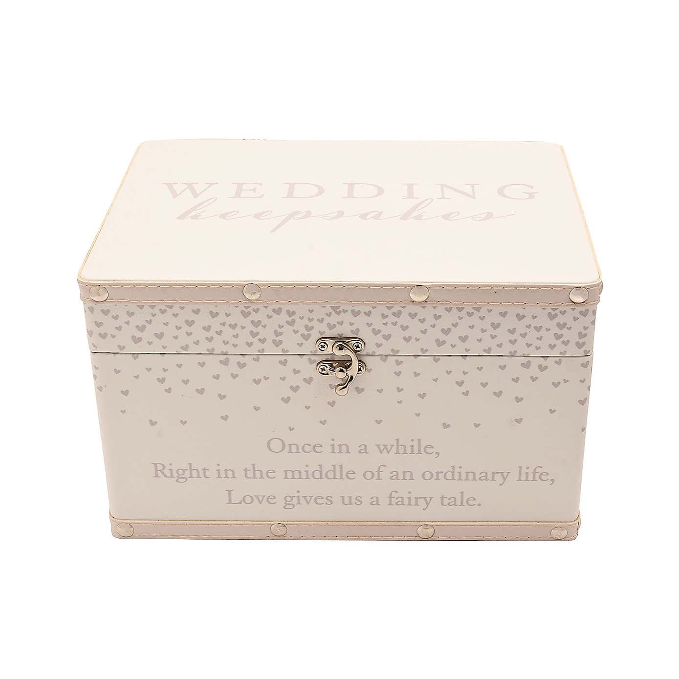 Amore Medium Wedding Keepsakes Luggage Box