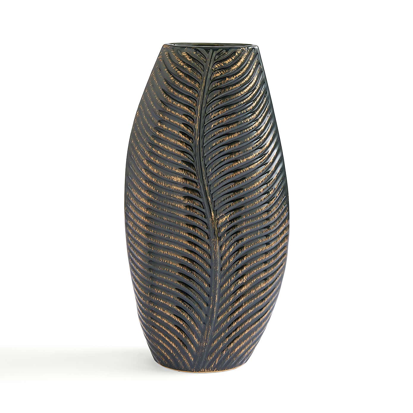 Palm Leaf Vase, 40cm
