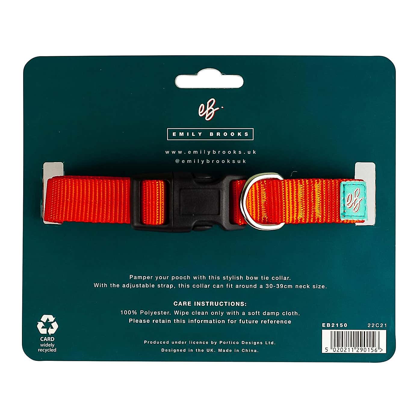 Emily Brooks Dog Bow Tie