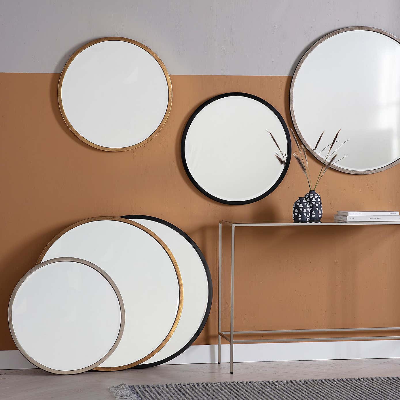 Henty Round Wall Mirror