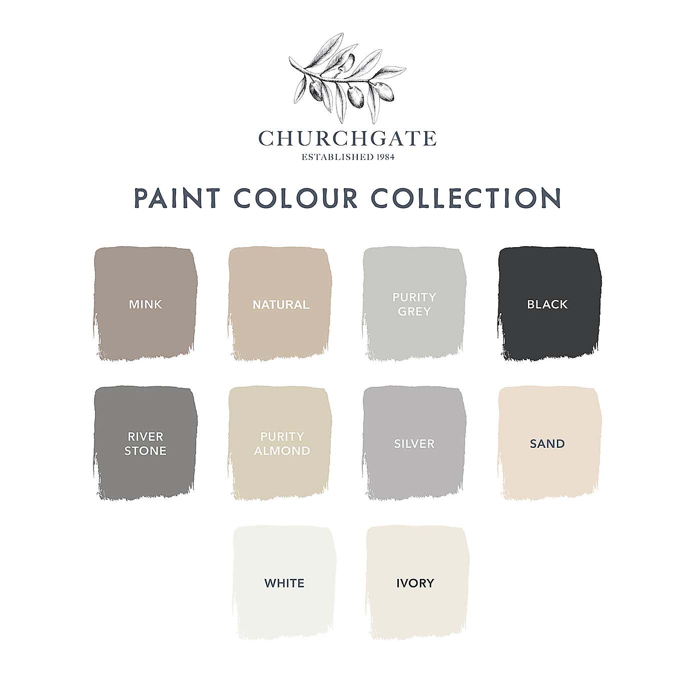 Churchgate Silver Matt Emulsion Paint