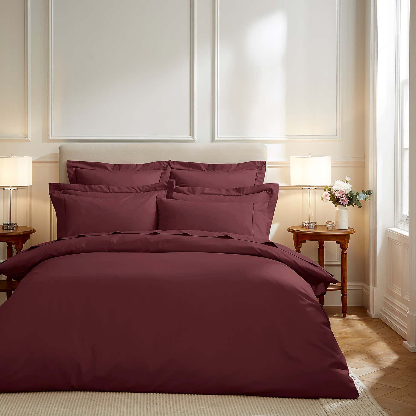 Dorma Egyptian Cotton 400 Thread Count Percale Oxford Pillowcase