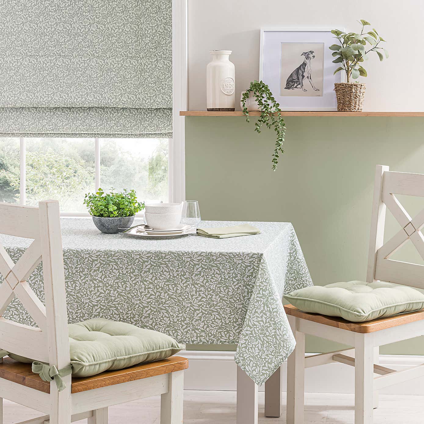 Chartwell Cotton Tablecloth