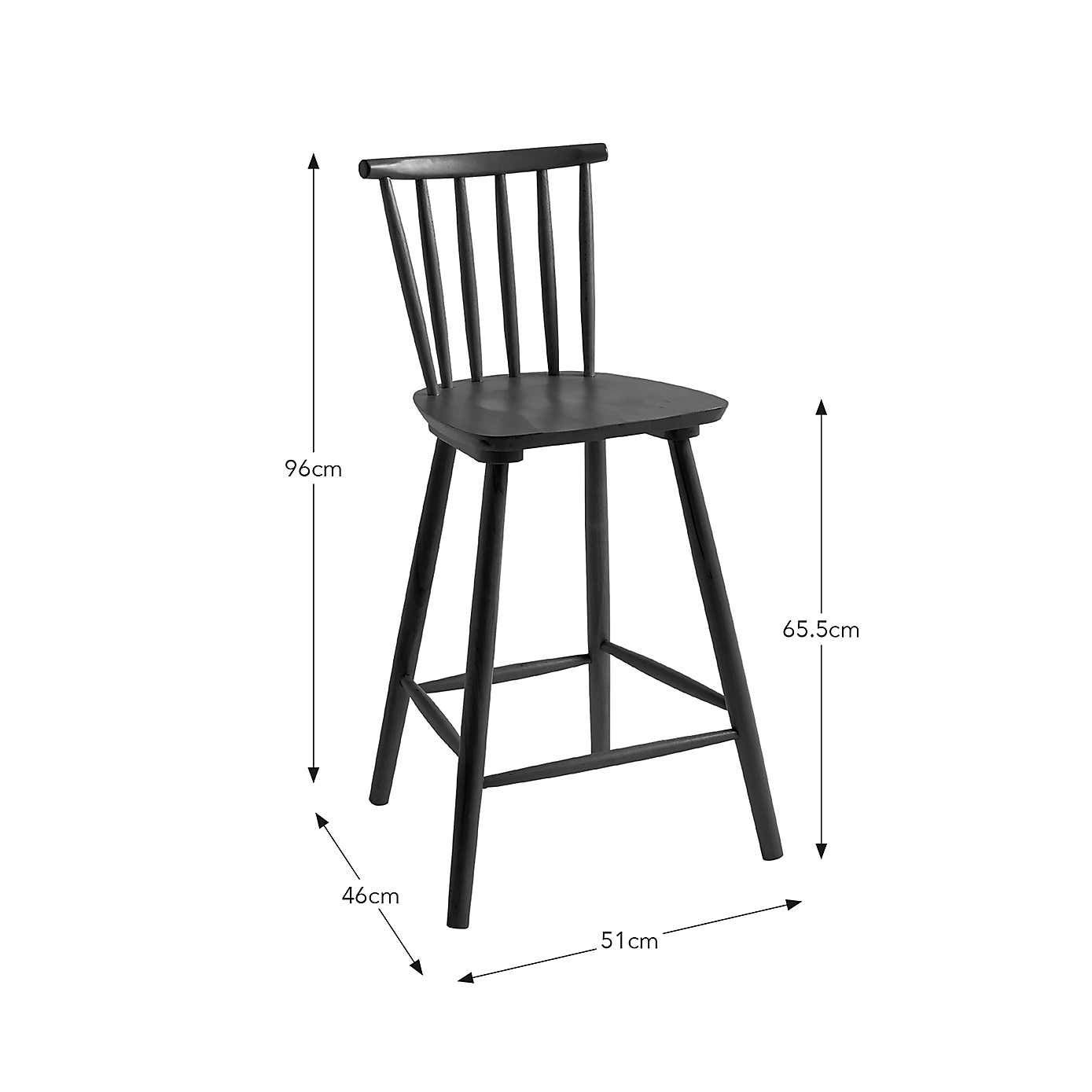 Harvey Bar Stool, Beech Wood
