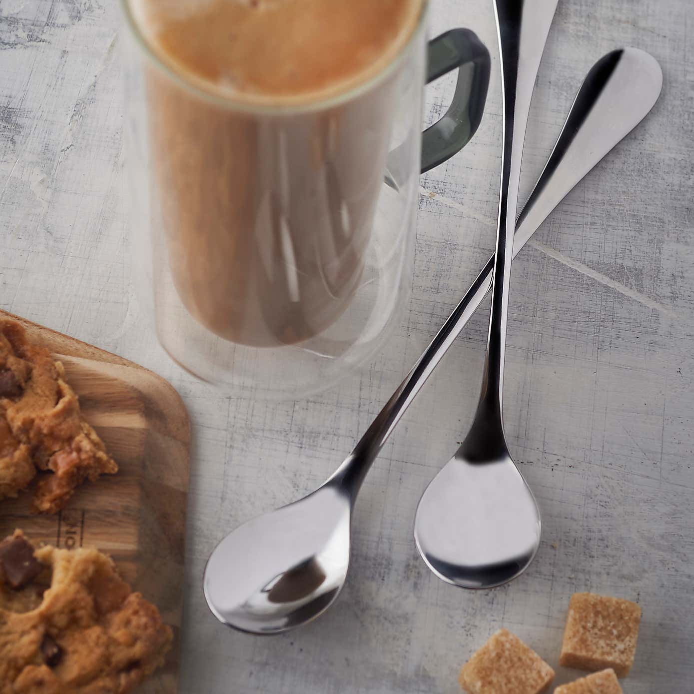 Viners Select Set of 4 Long Handled Spoons