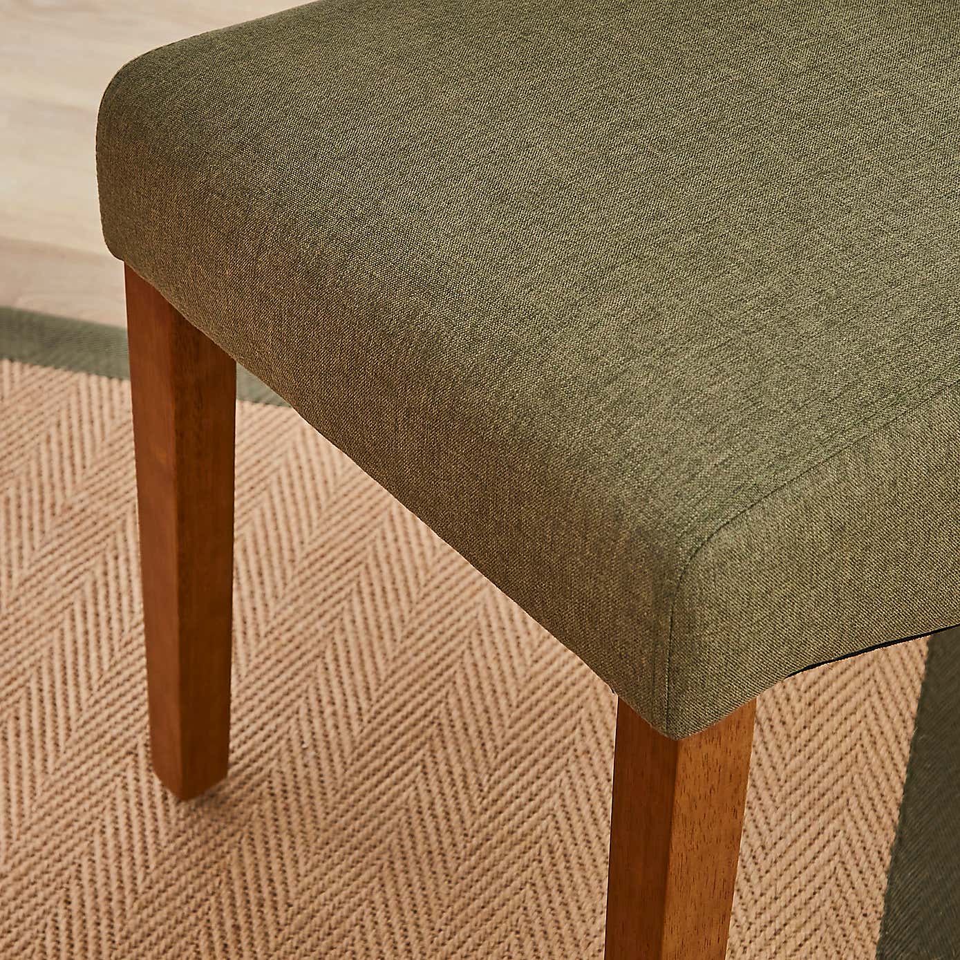 Ethan Set of 2 Dining Chairs, Fabric