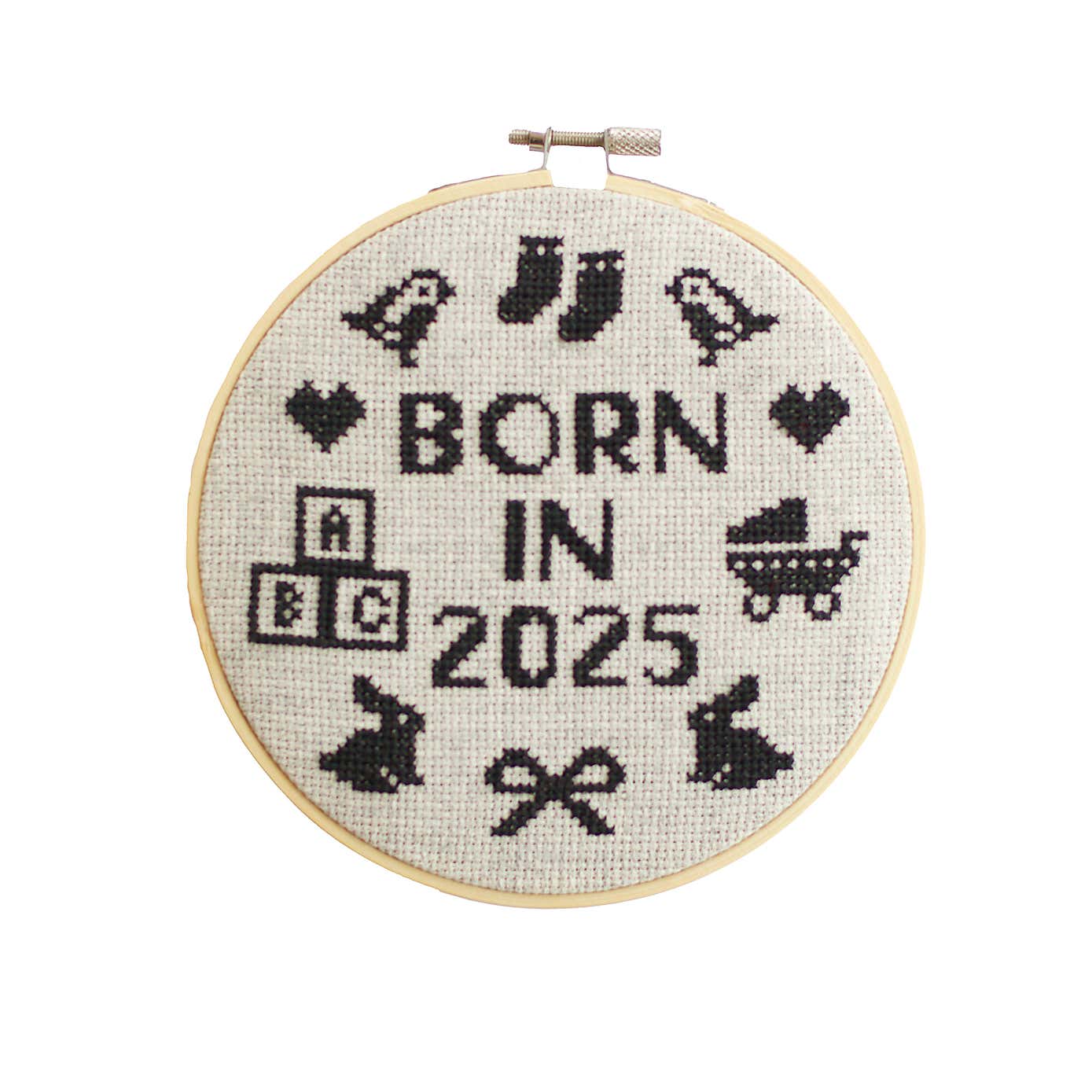 Cotton Clara Born in 2025 Cross Stitch Kit