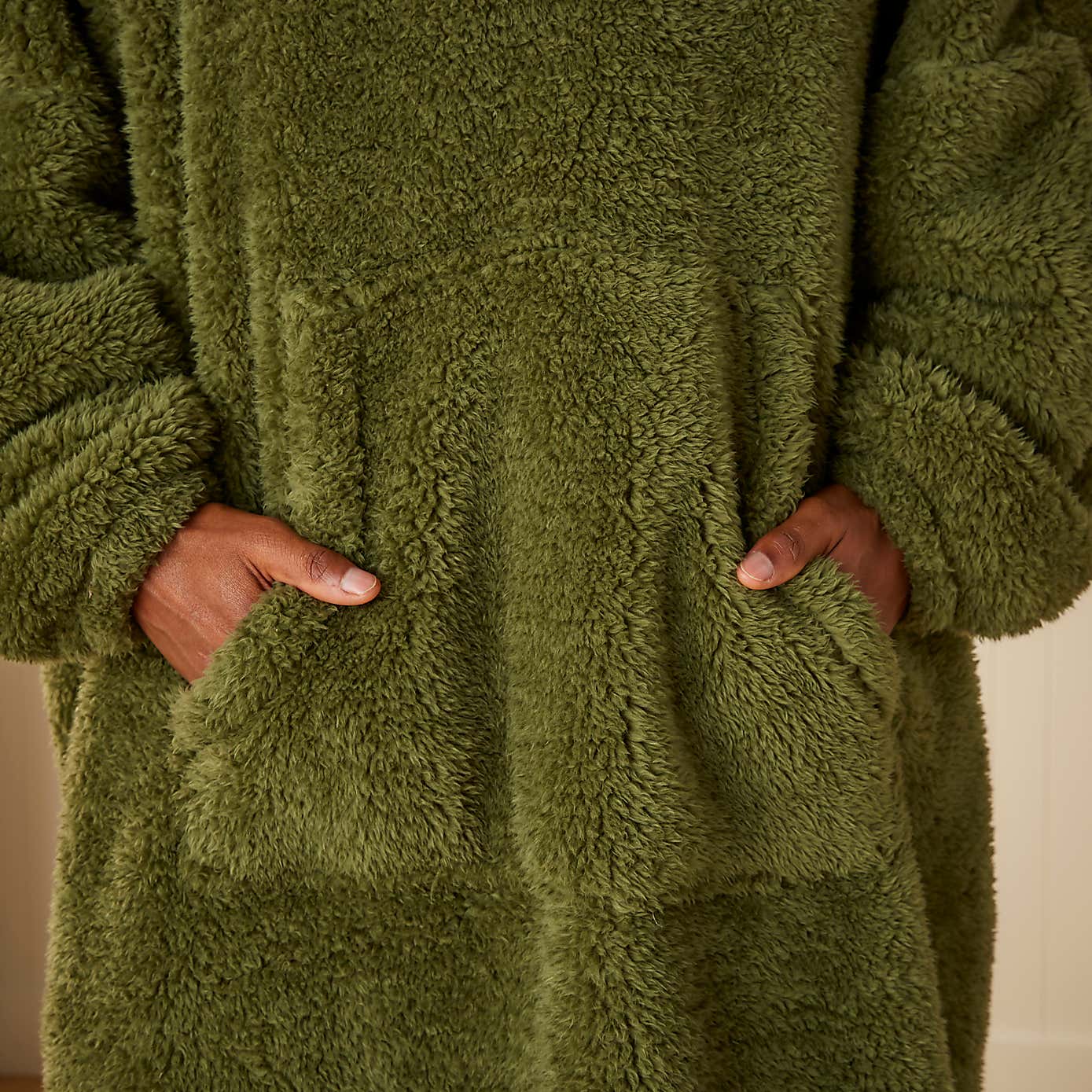 Teddy Oversized Blanket Hoodie