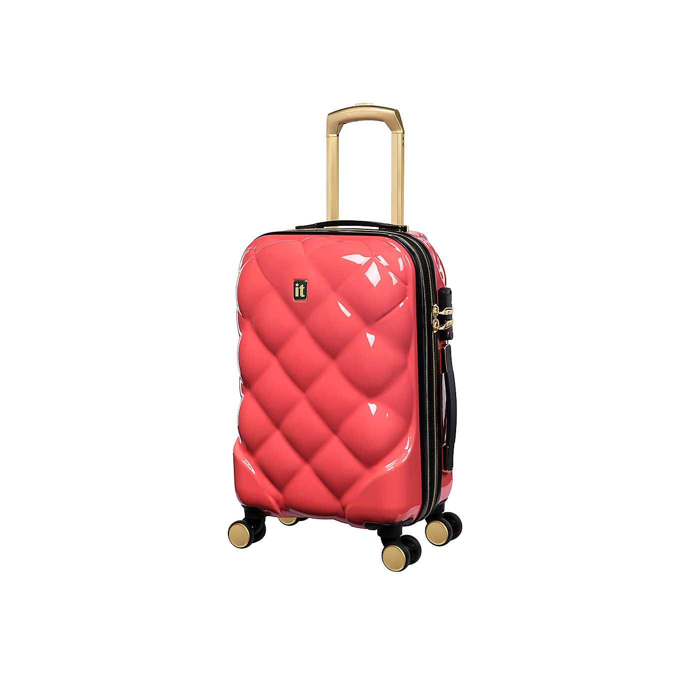 IT Luggage Set of 3 St Tropez Hard Shell Suitcases