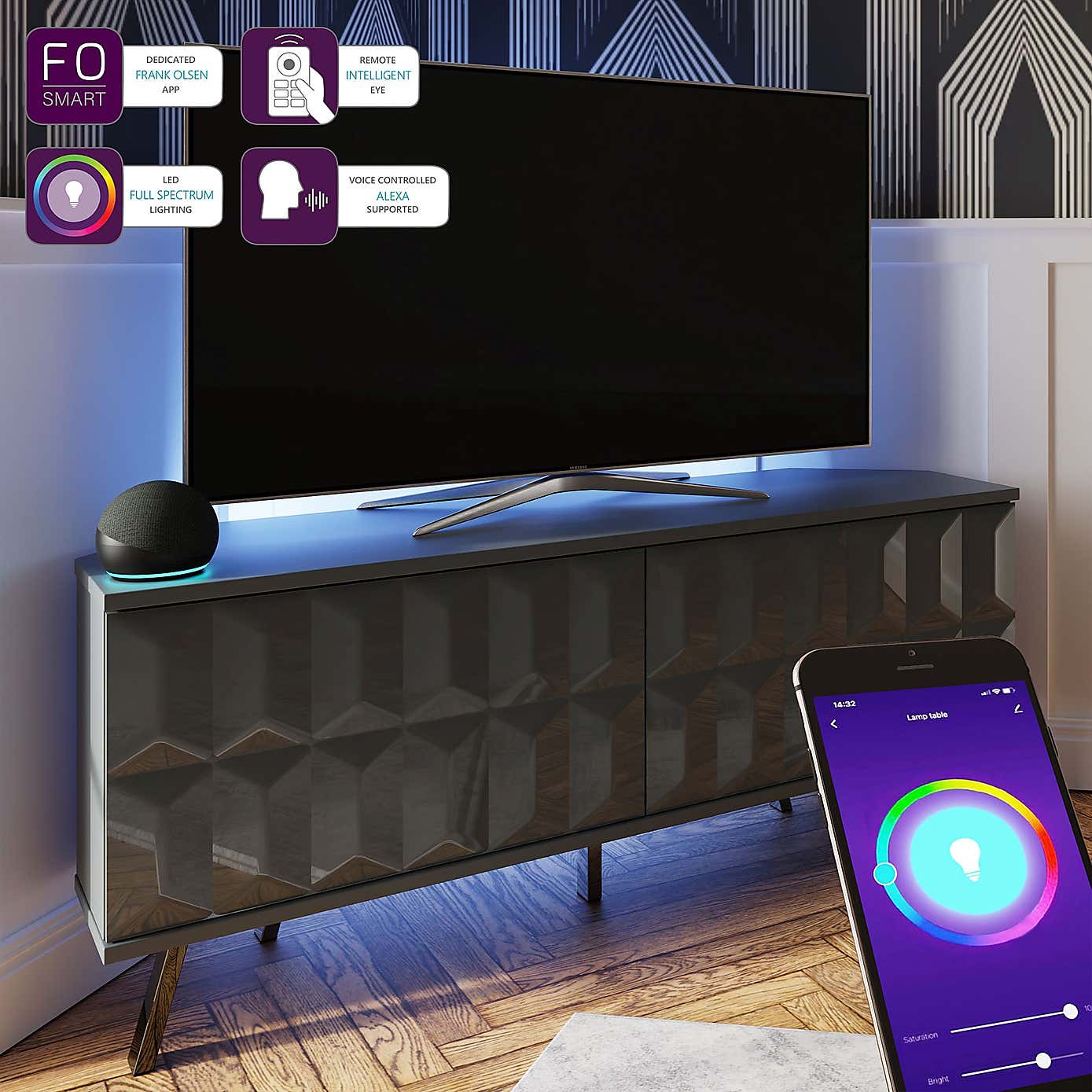 Elevate SMART LED Corner TV Unit