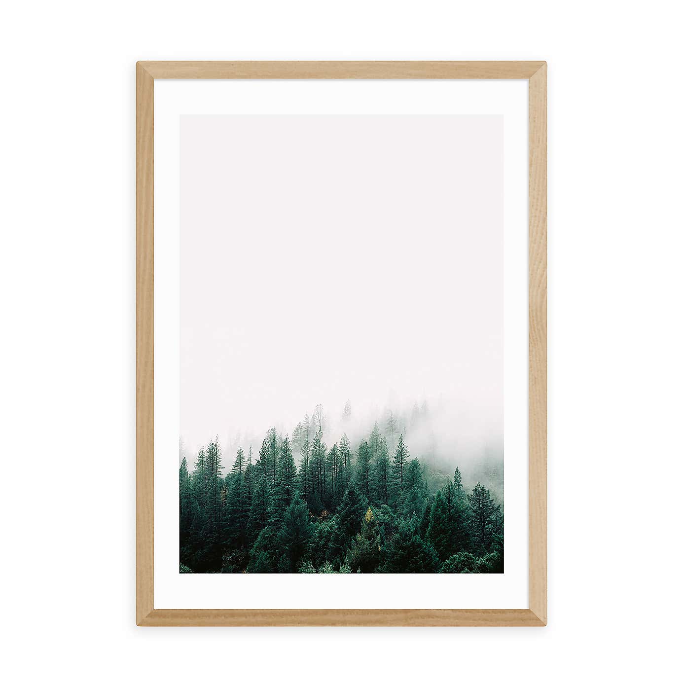 East End Prints Forest Mist Print