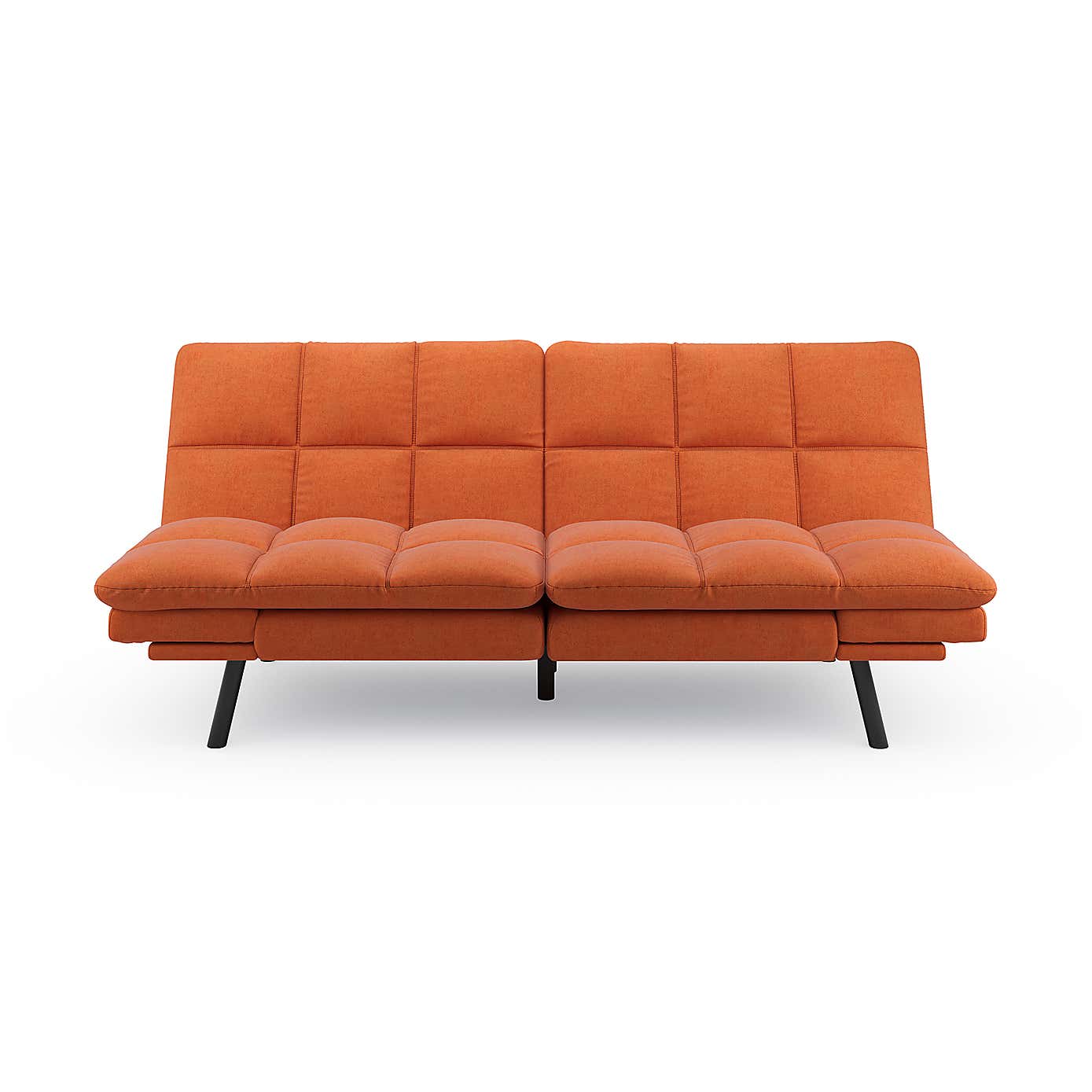 Luis Soft Chenille Clic Clac Double Sofa Bed