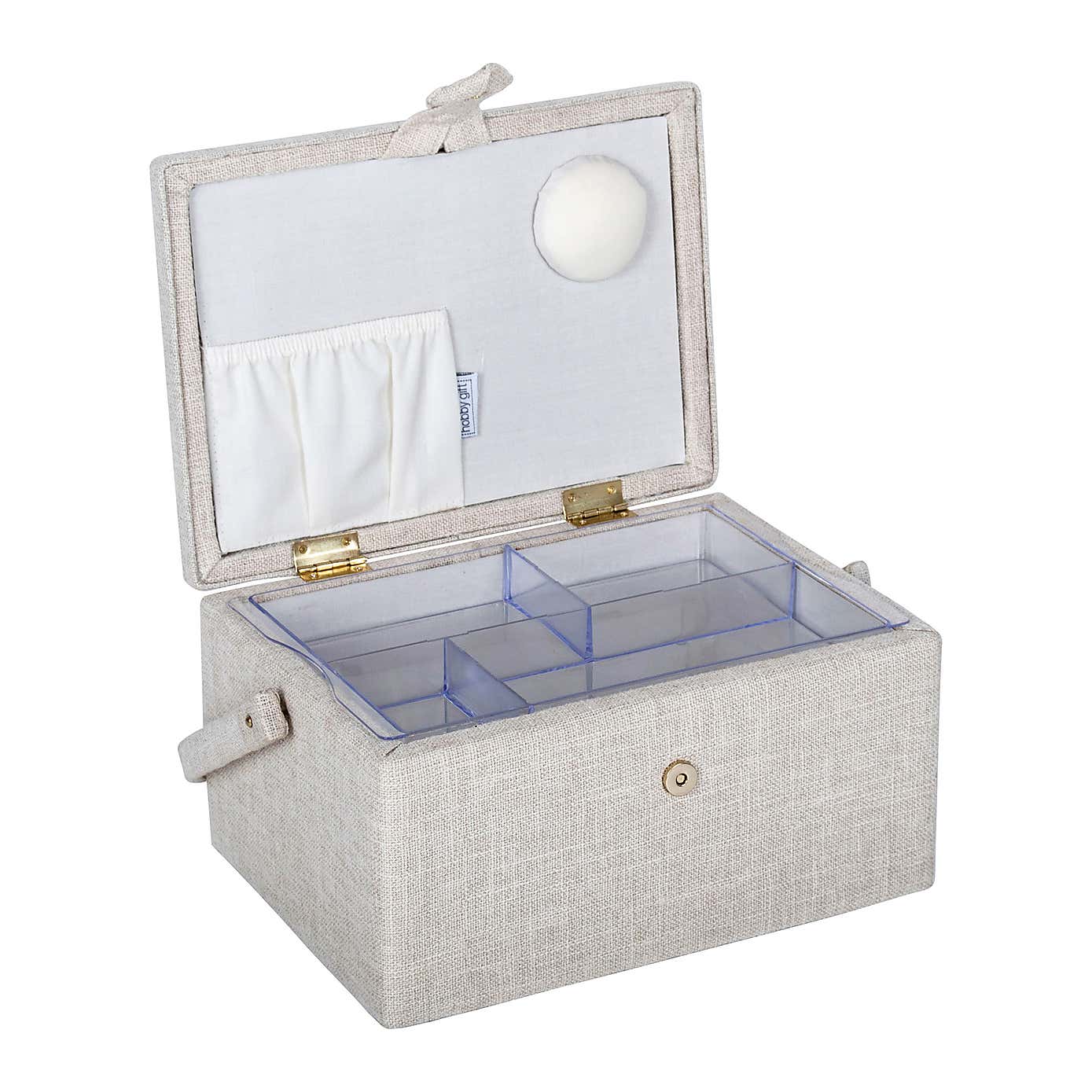 Hobby Gift Strawberry Greenhouse Medium Sewing Basket