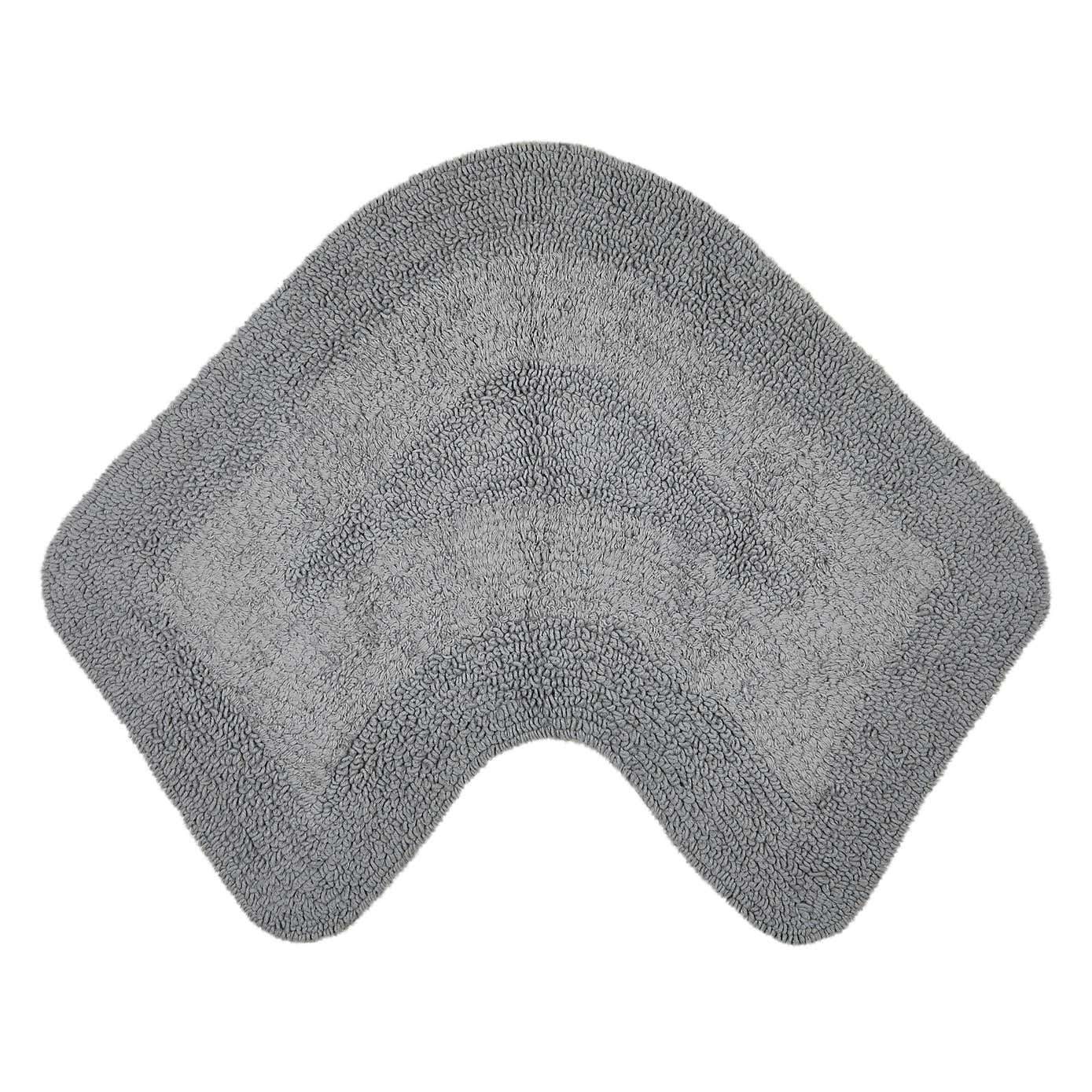 Super Soft Reversible L-Shaped Bath Mat