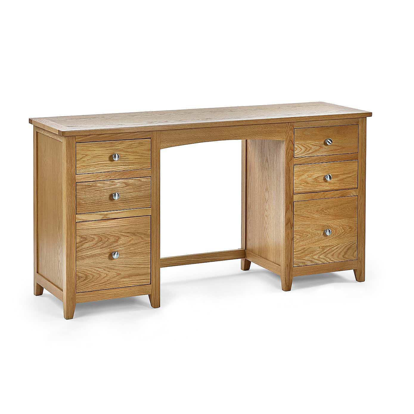 Jenkins Twin Dressing Table and Stool, Oak