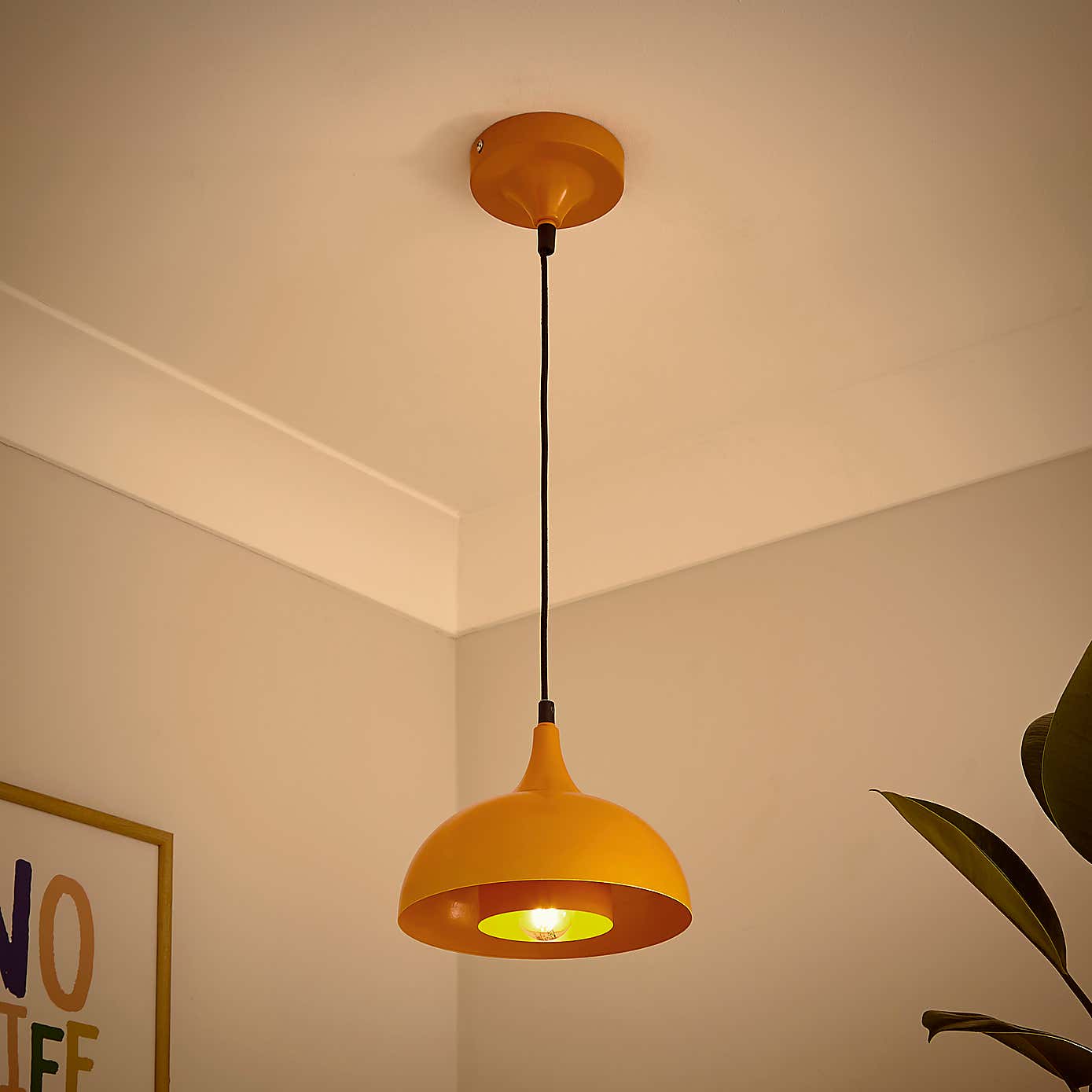 Elements Lennon Industrial 2 Tier Dome Mini Pendant Light