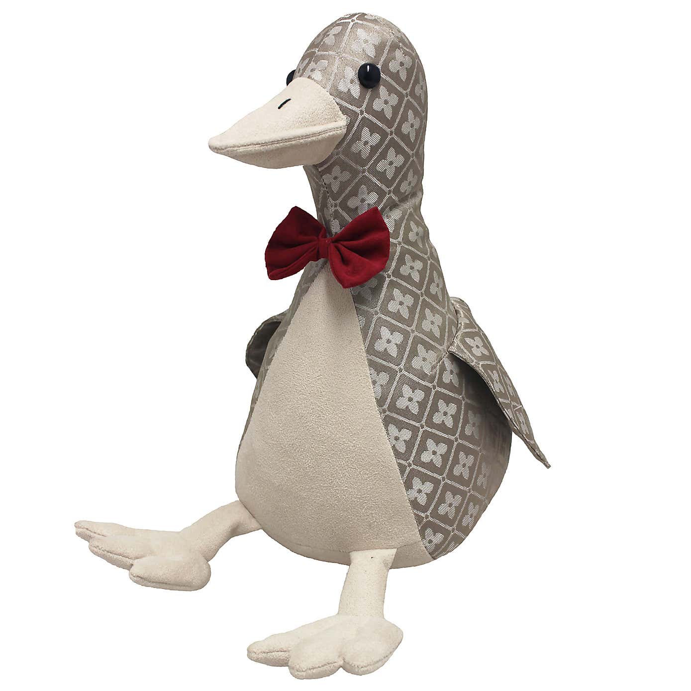 Riva Home Jacquard Duck Doorstop