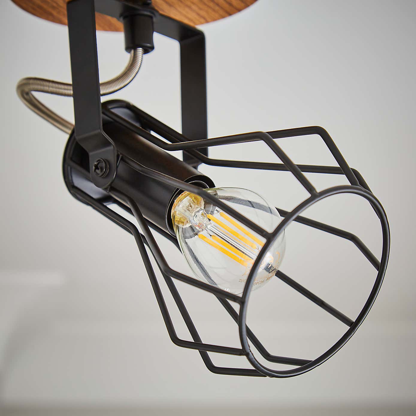 Fulton Industrial Dimmable Spotlight