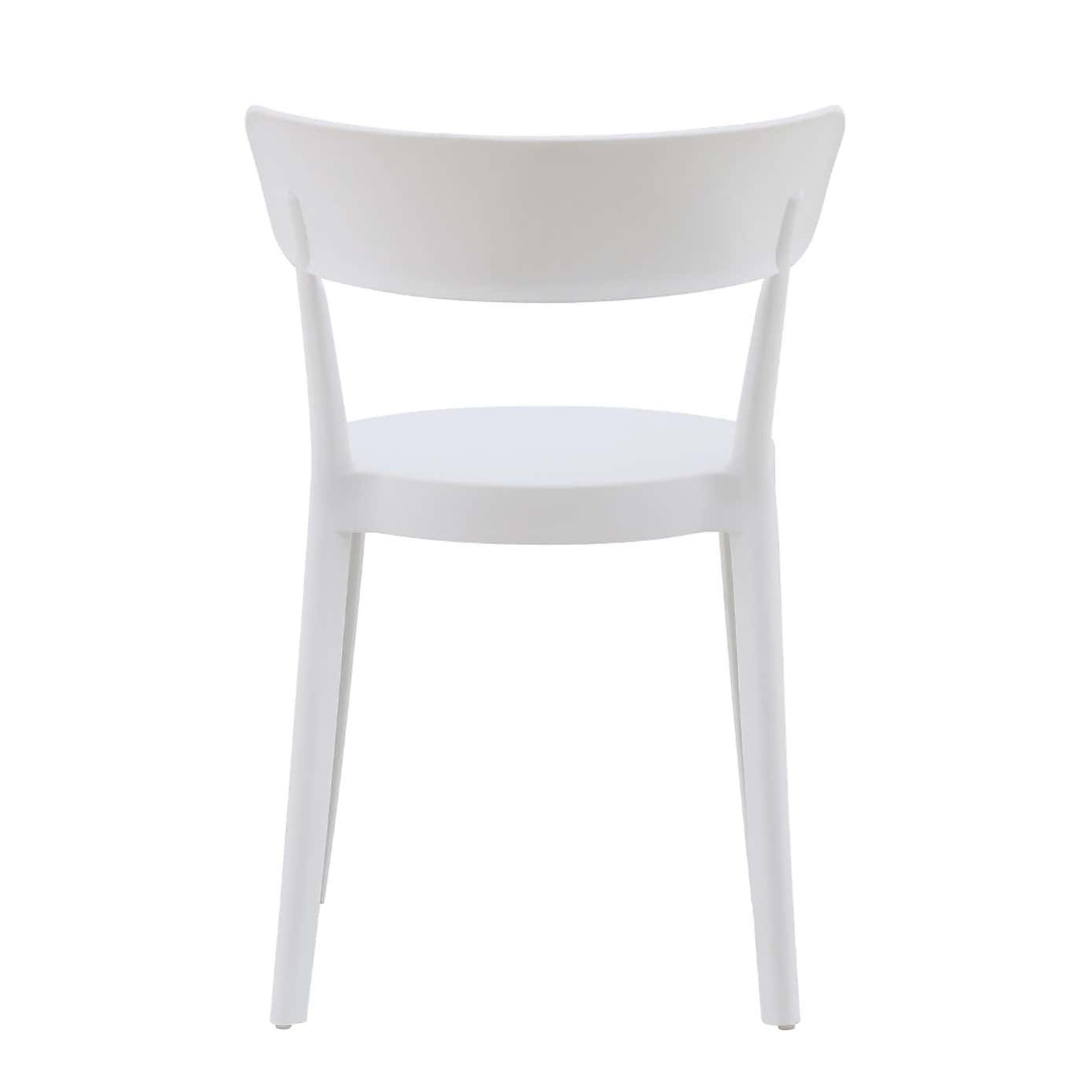 Fusion Living Plastic Bistro Dining Chair