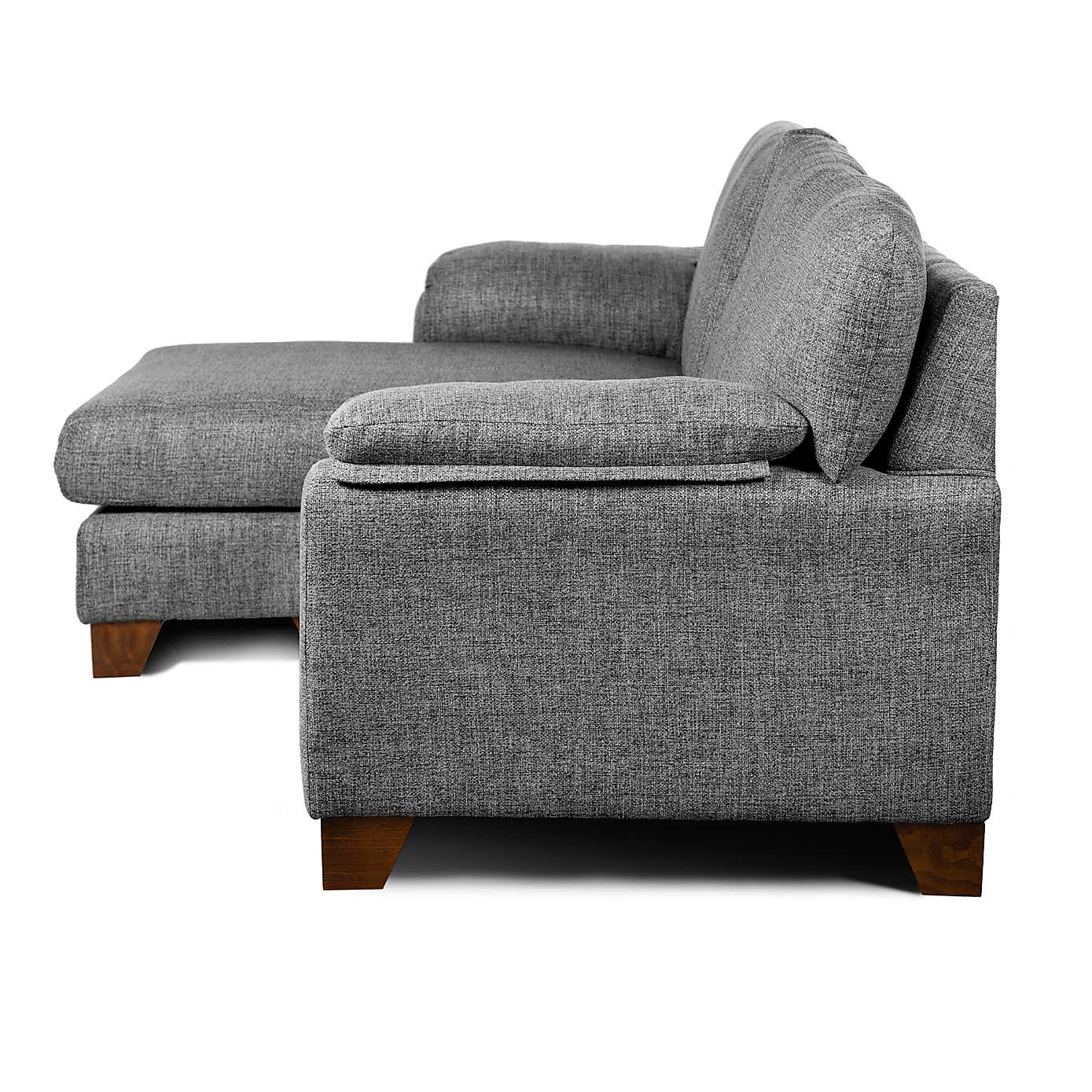 Meyer Tonal Weave Compact Corner Sofa