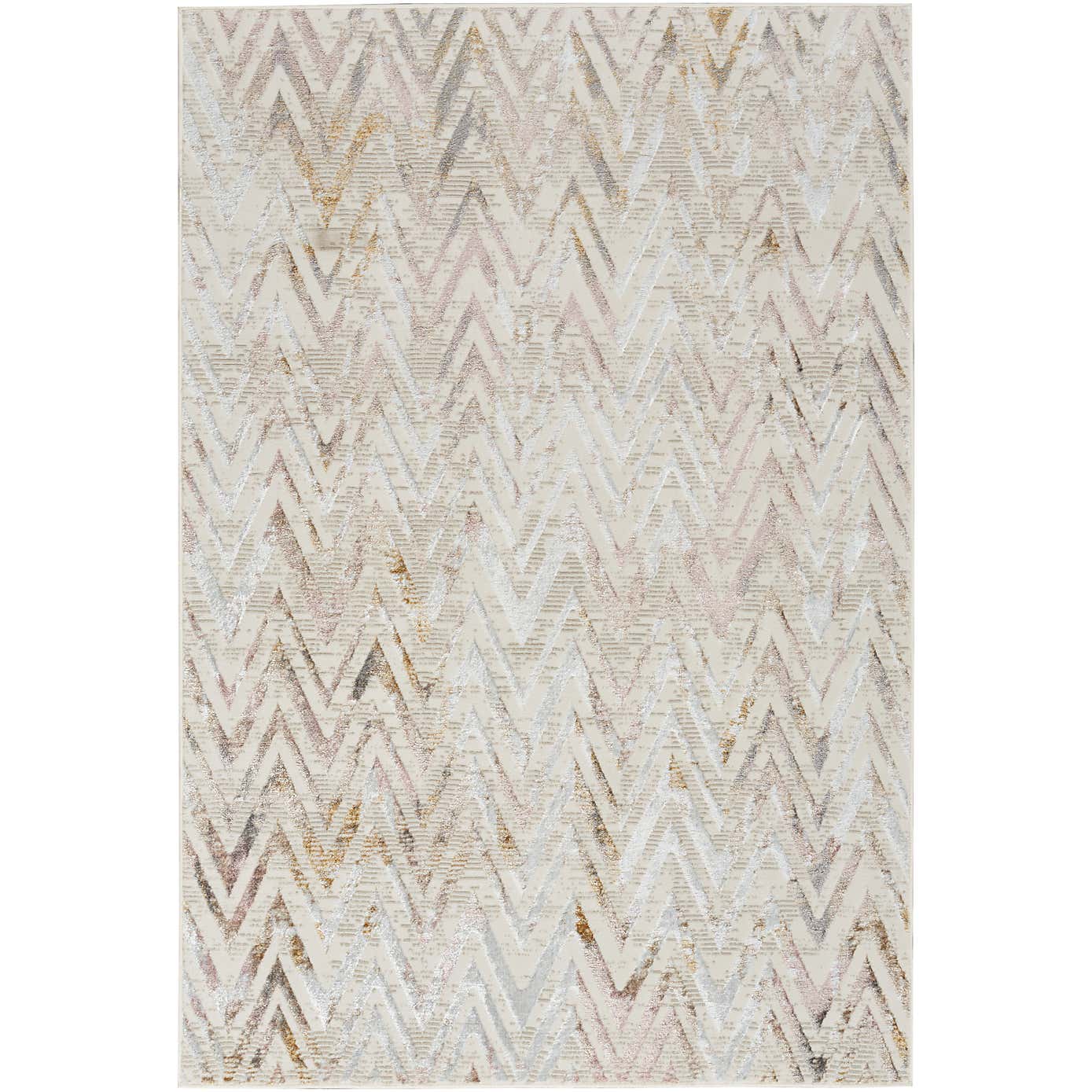 Glitz Herringbone Velvet Rug