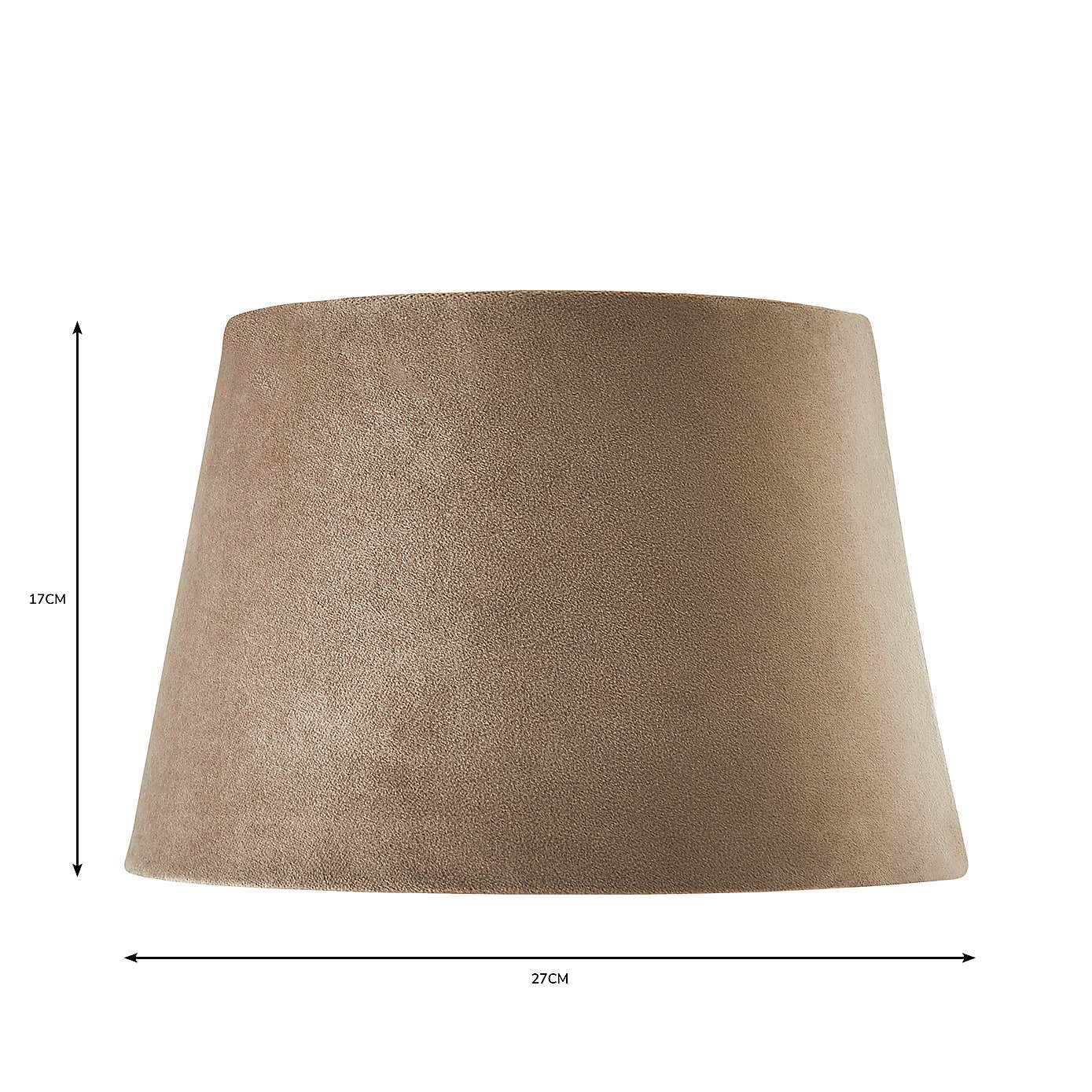 Clara Velvet Tapered Lamp Shade